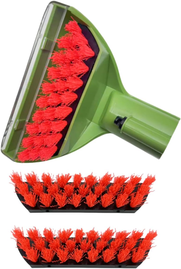 Sionlan Upgraded 5.3in 1400B Little Green Machine Multi-Purpose Tools Brush Replacement Parts Compatible with 1400B 3194 3353 2458 3588F 1986 1425 2513E 3624 Tough Stain Brush Tool Attachments (green 1+2) - Image 1